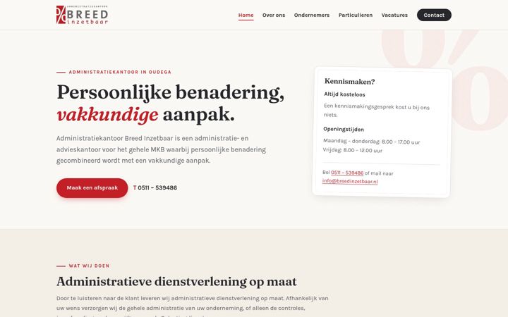 Screenshot of breedinzetbaar.nl