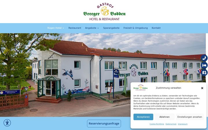 Screenshot of breeger-bodden.de