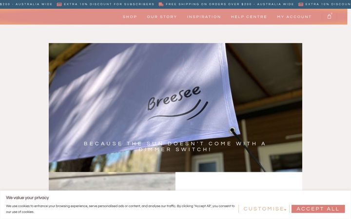 Screenshot ta' breesee.com.au