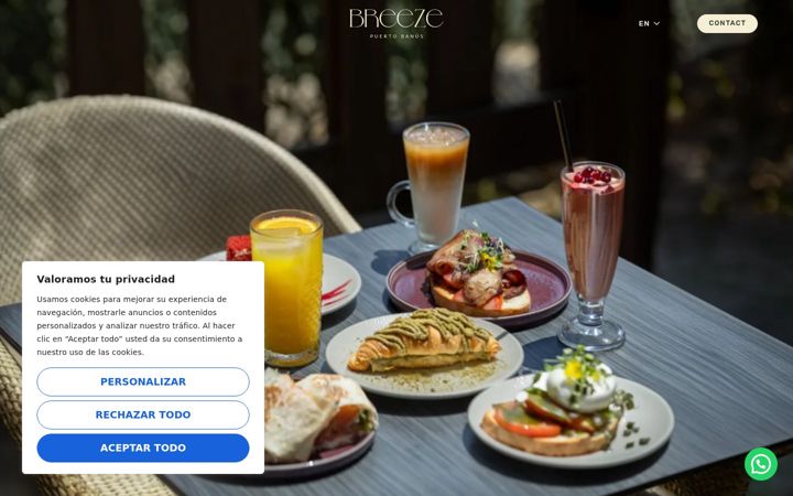 Screenshot of breezebanus.com