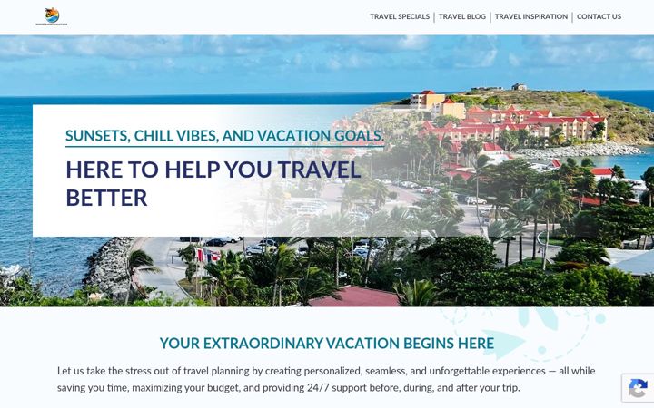 Screenshot of breezesunsetvacations.com