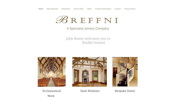Screenshot of breffniireland.com