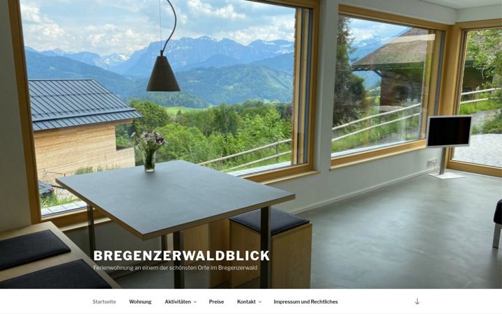 Screenshot of bregenzerwaldblick.at