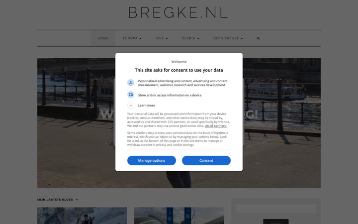 Ekrano kopija bregke.nl