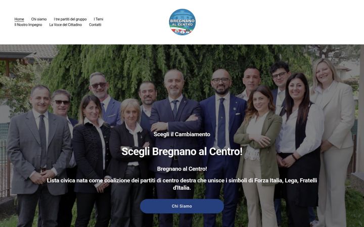 Screenshot of bregnanoalcentro.it