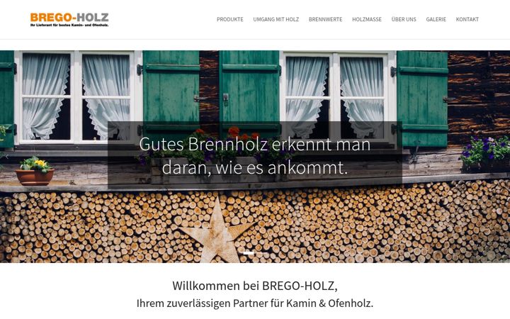 Snimka zaslona za brego-holz.de