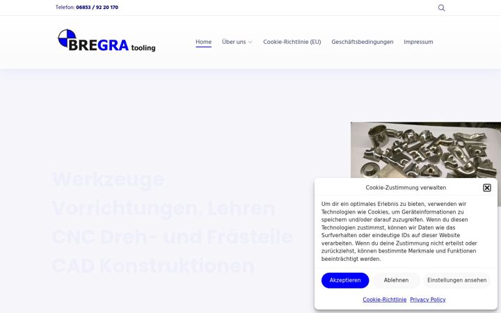 Screenshot of bregra.de