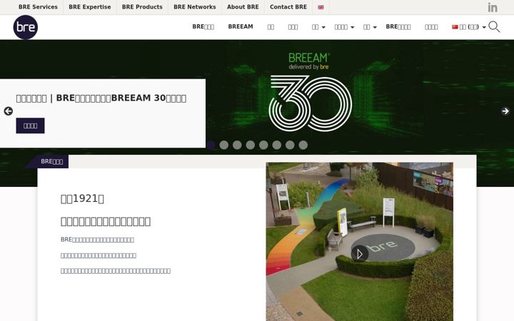 Screenshot of bregroup.cn
