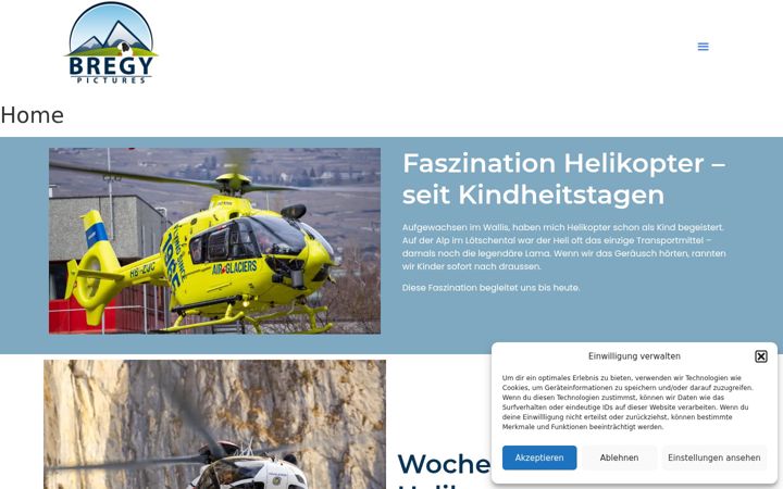 Screenshot of bregypictures.com