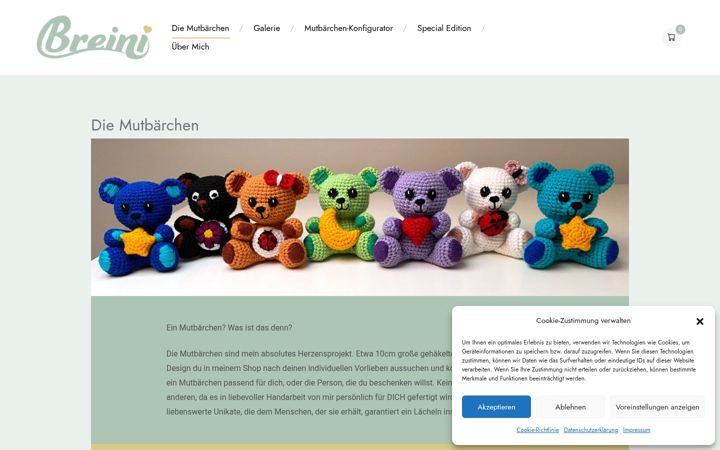 Screenshot of breini.art