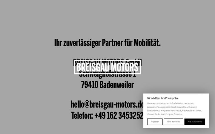 Screenshot of breisgau-motors.de