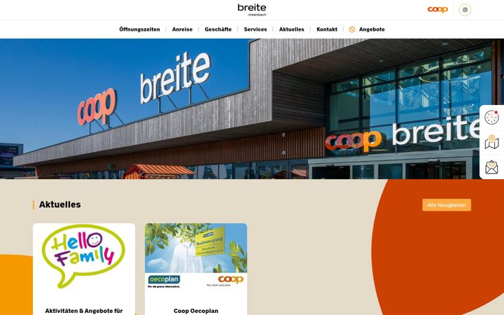 Screenshot of breite-rickenbach.ch