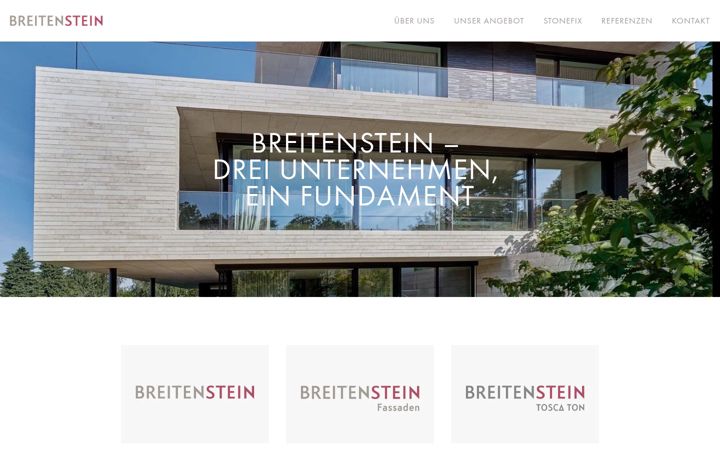 Screenshot of breitenstein.ch