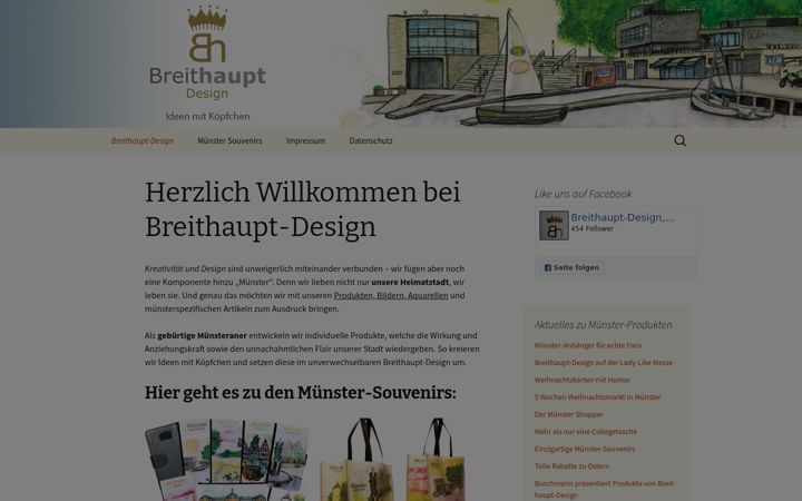 Screenshot of breithaupt-design.de