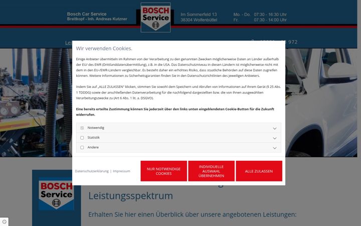 Screenshot of breitkopf-autotechnik.de
