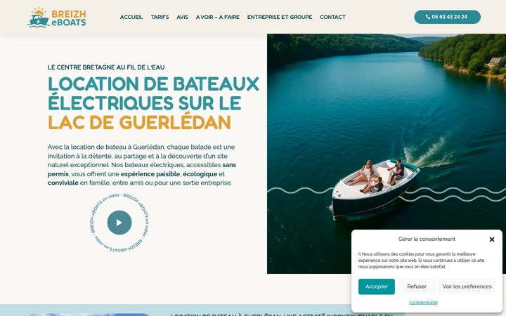 Screenshot of breizh-eboats.fr