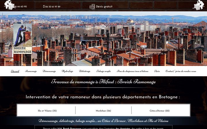 Snimka zaslona za breizh-ramonage22.fr
