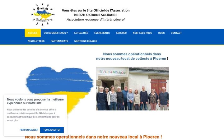 Screenshot of breizh-ukraine-solidaire.org
