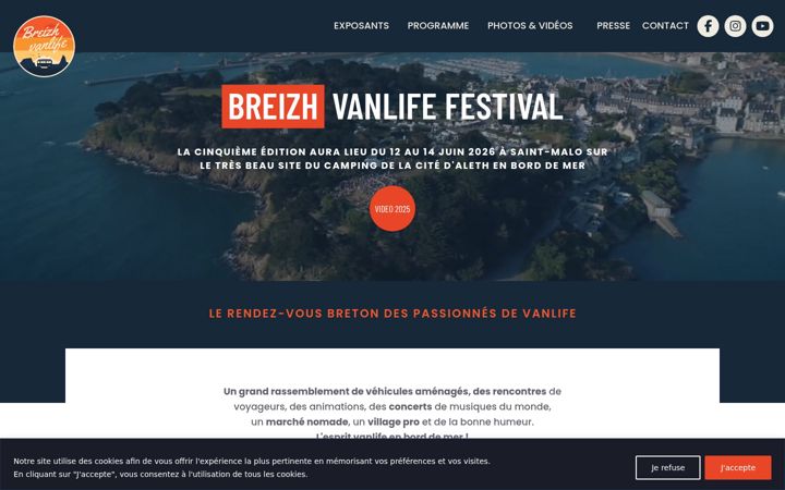 Screenshot of breizh-vanlife.com