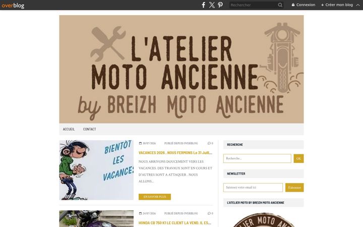 Screenshot of breizhmotoancienne.com