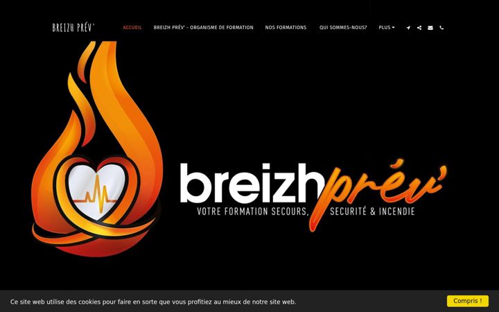 Screenshot of breizhprev.fr