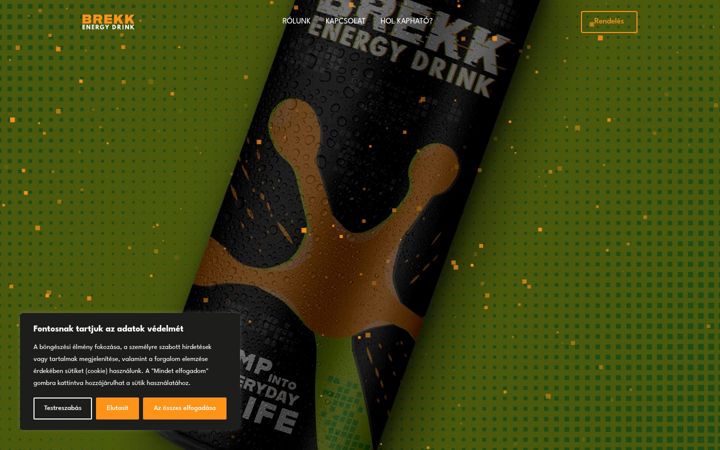 Screenshot of brekkenergy.hu