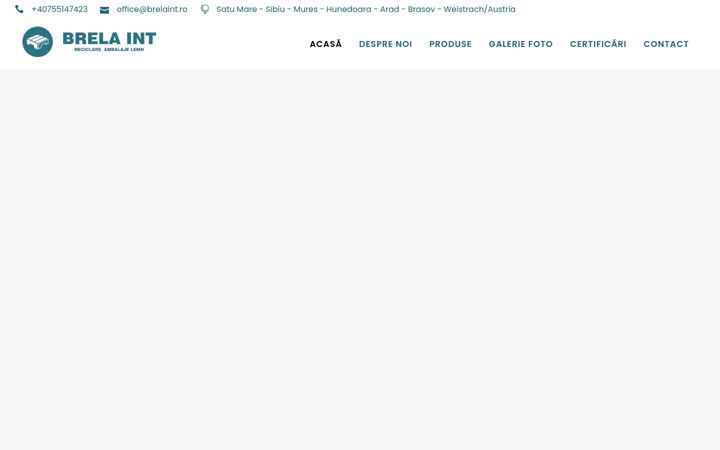 Screenshot di brelaint.ro