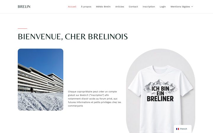 Screenshot του brelin.fr