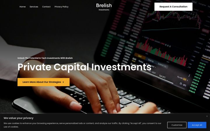 Screenshot of brelish.com