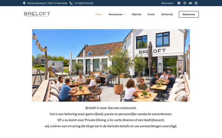 Ekrano kopija breloft.nl