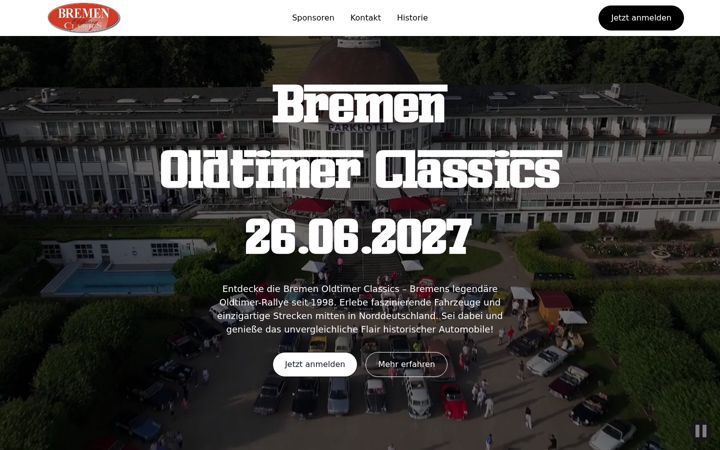 Screenshot of bremen-oldtimer-classics.de