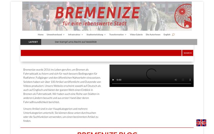 Screenshot of bremenize.com