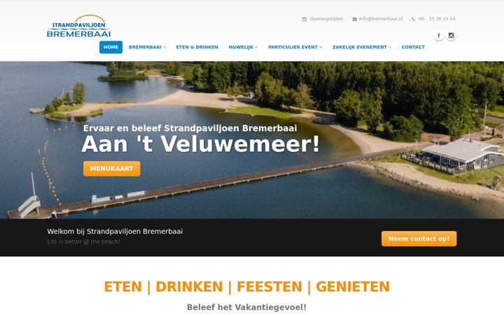Screenshot of bremerbaai.nl