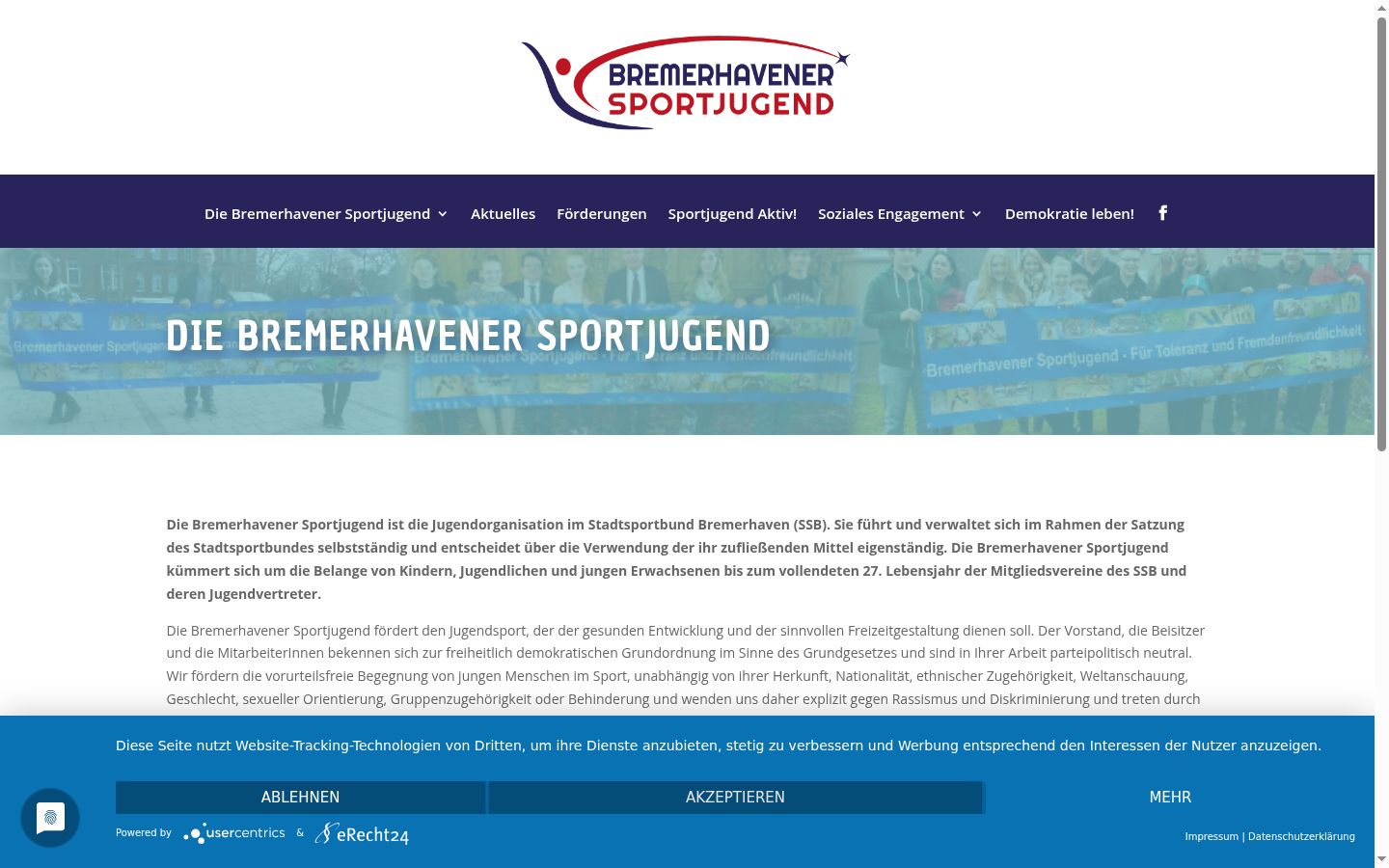 Sutikimo reklamjuostės, rodytos prieš bet kokią sąveiką, ekrano kopija