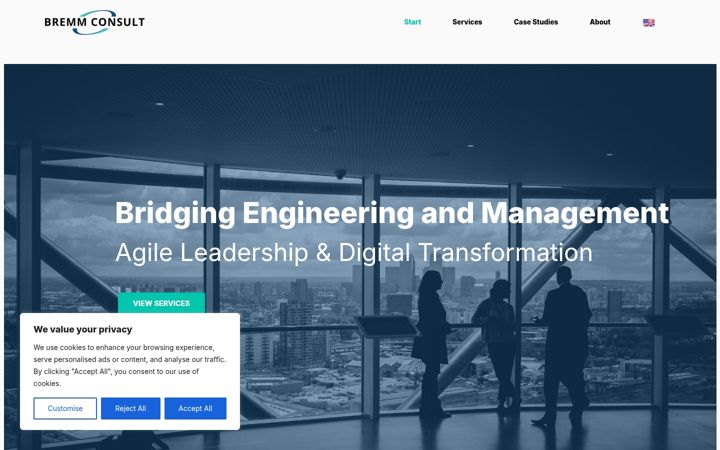 Screenshot of bremm-consult.com