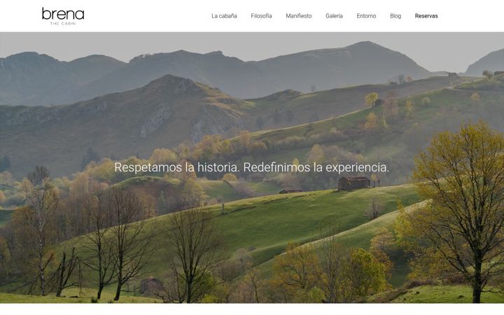 Posnetek zaslona brenathecabin.com