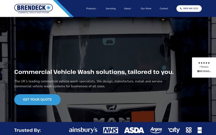Screenshot of brendeck.co.uk