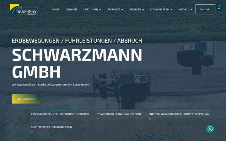 Screenshot of brendelbau.de