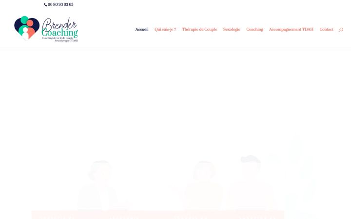 Screenshot of brender-coach.fr