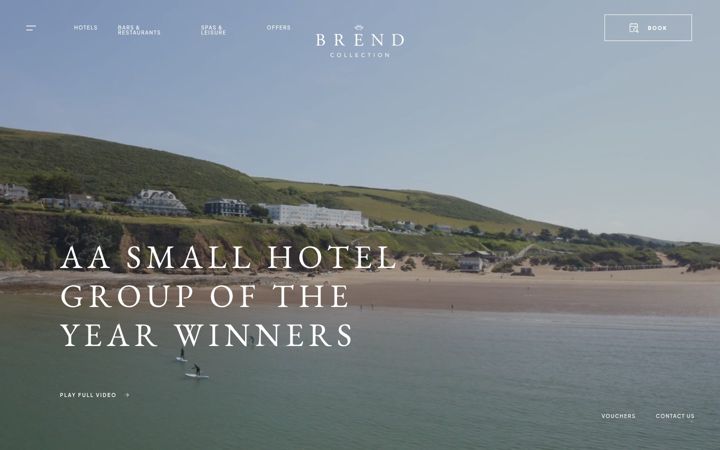 Screenshot of brendhotels.co.uk