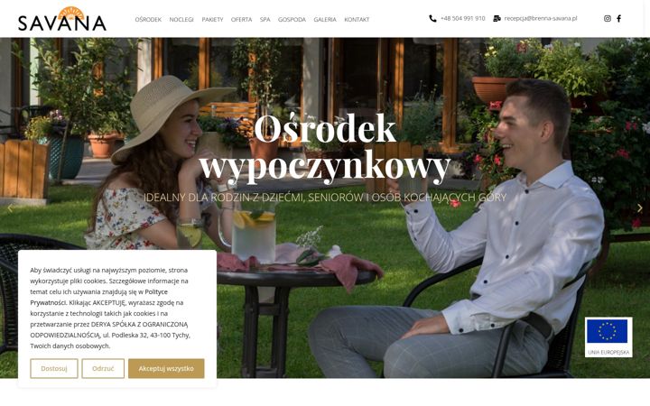 Screenshot of brenna-savana.pl