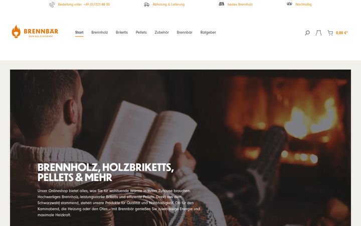 Screenshot of brennbaer-holz.de