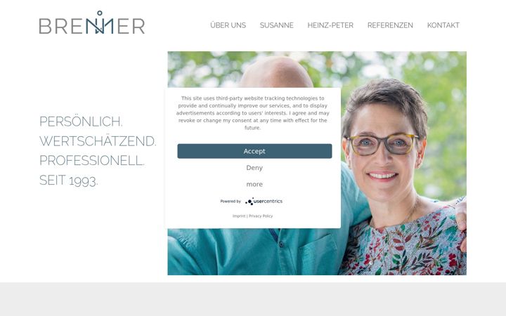 Screenshot of brenner-consulting.com