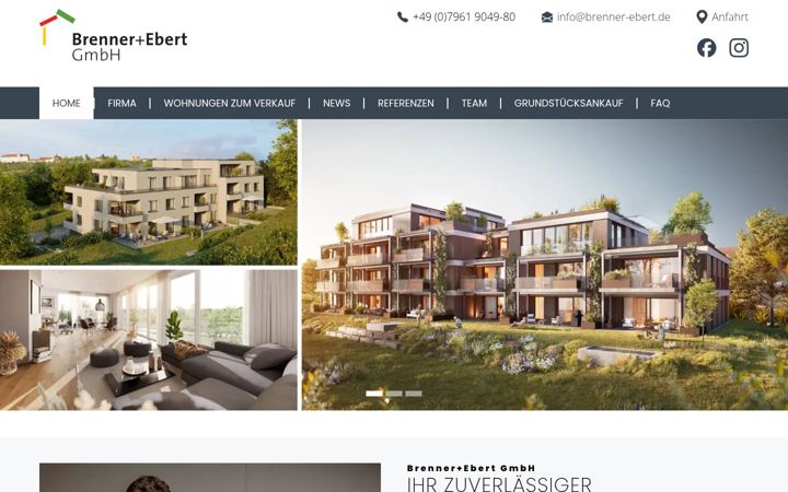 Screenshot of brenner-ebert.de