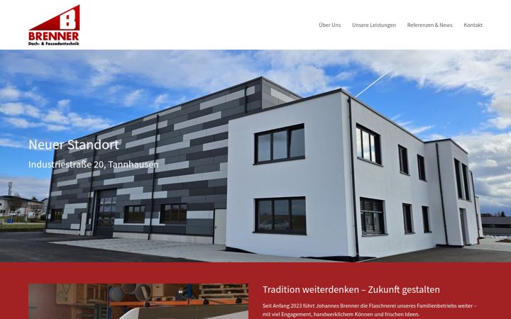 Screenshot of brenner-tannhausen.de