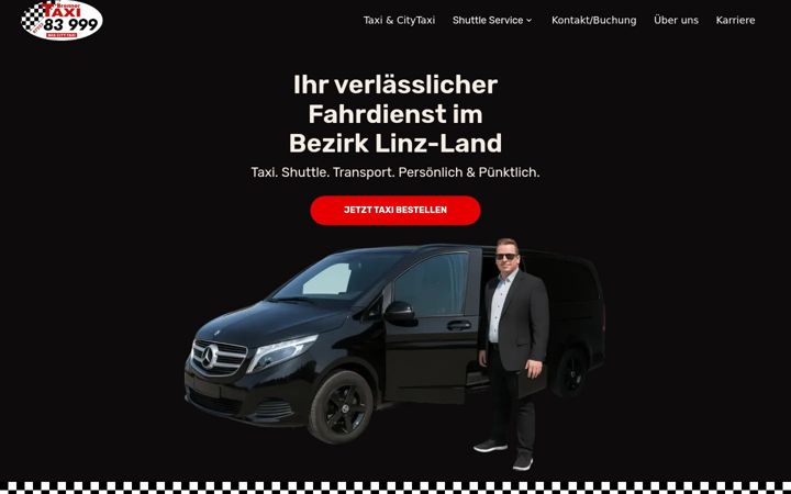 Screenshot of brenner-taxi.at