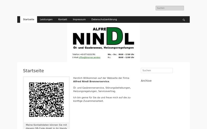 Screenshot of brenner.services