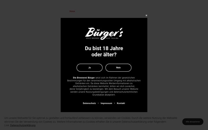 Screenshot of brennerei-buerger.de