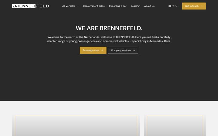 Screenshot of brennerfeld.com