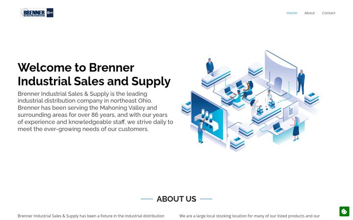 Screenshot of brennersales.com